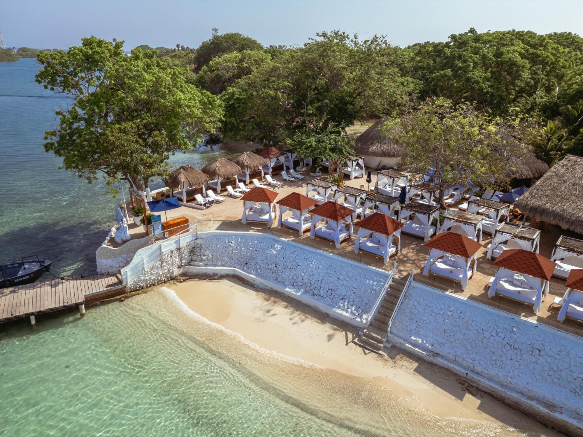 Bora Bora Beach Club & Hotel Isla Grande  Exterior foto